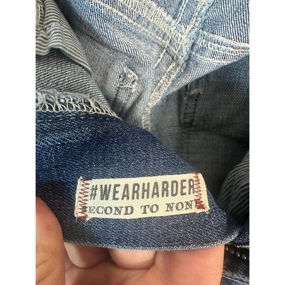 Axel men’s jeans slim boot cut light wash distressed casual denim western - Picture 6 of 16